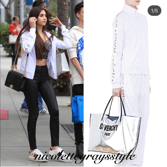 Givenchy Jackets & Blazers - White guvenchy track sweater